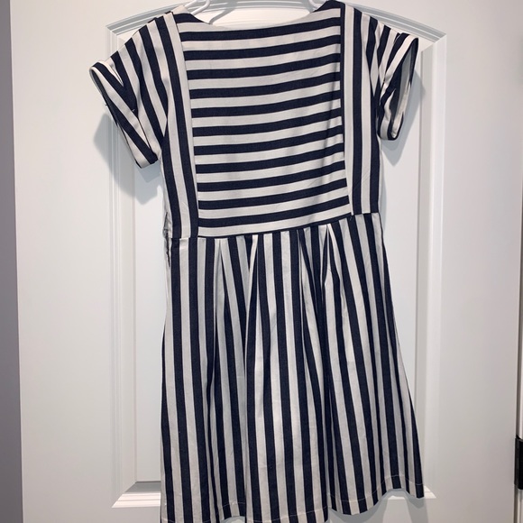 Altar’d State Nautical Blue/White Striped Dress - Picture 4 of 5